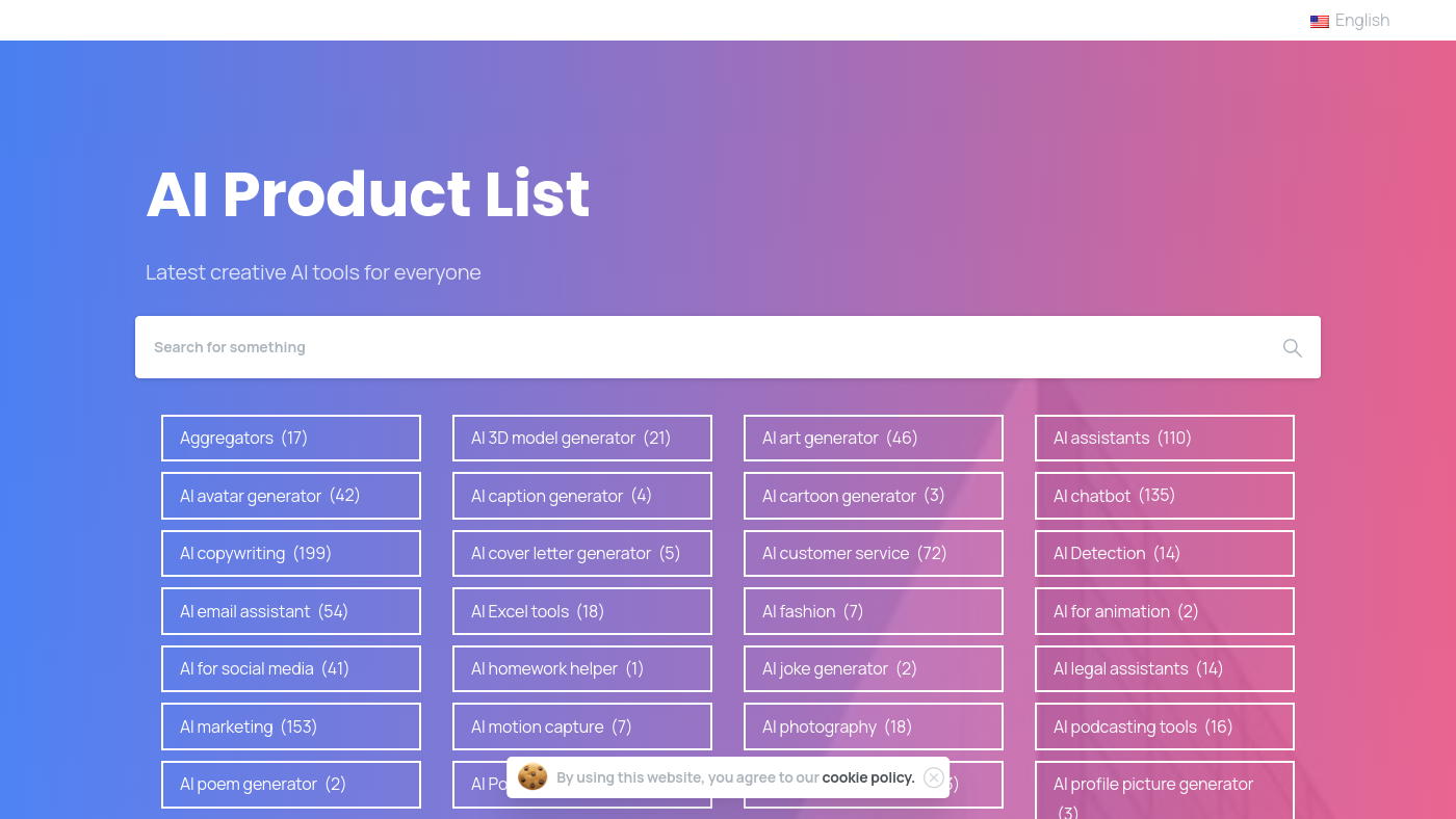 AI Products List