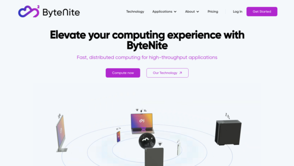 ByteNite Website Screenshot