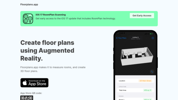 Floorplans.app Website Screenshot