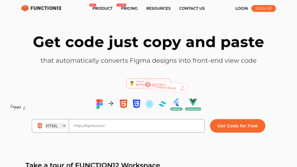 FUNCTION12 Website Screenshot
