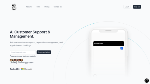 Instagpt Website Screenshot