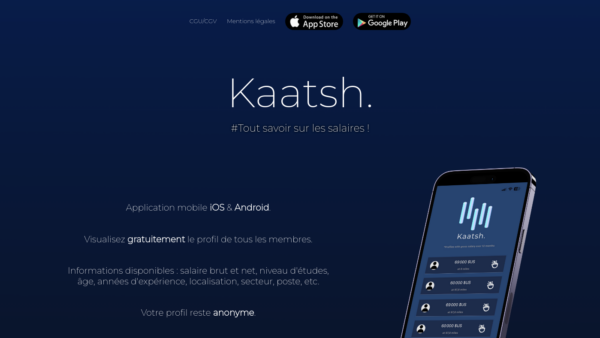 Kaatsh Website Screenshot
