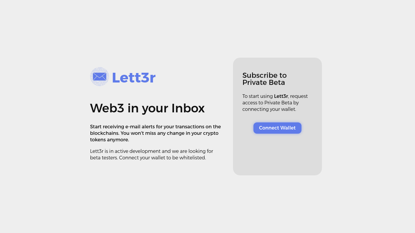 Lett3r Screenshot