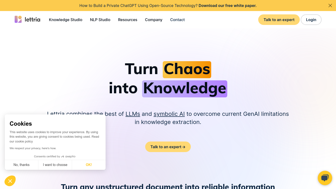 Lettria Screenshot