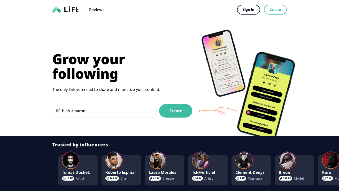 Lift Bio Screenshot