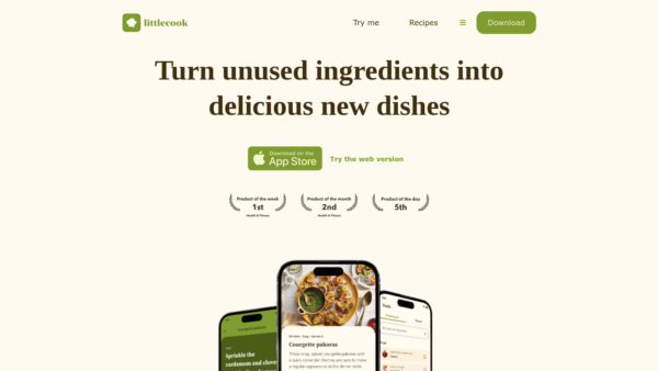 littlecook.io Website Screenshot