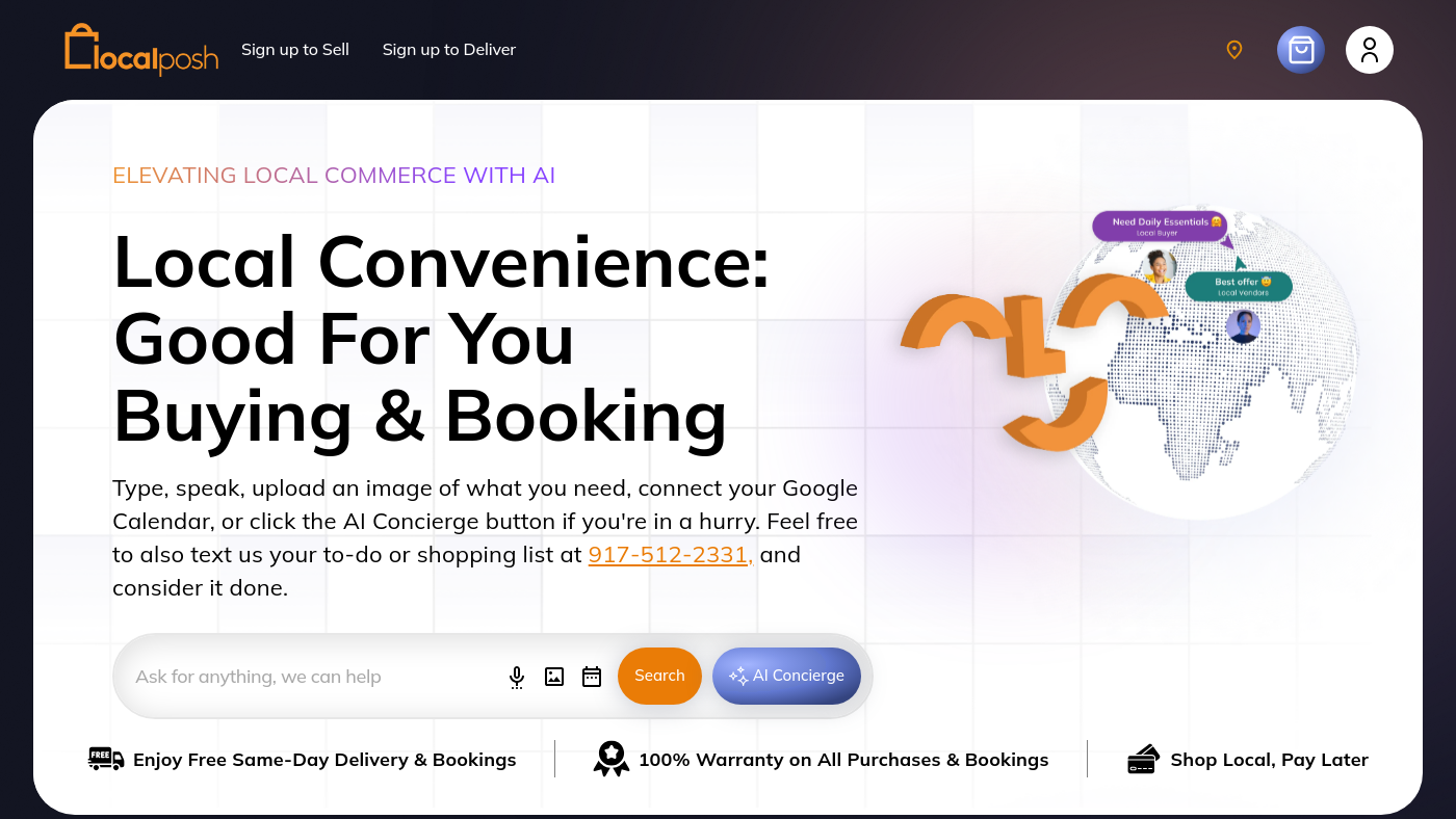 Localposh Screenshot