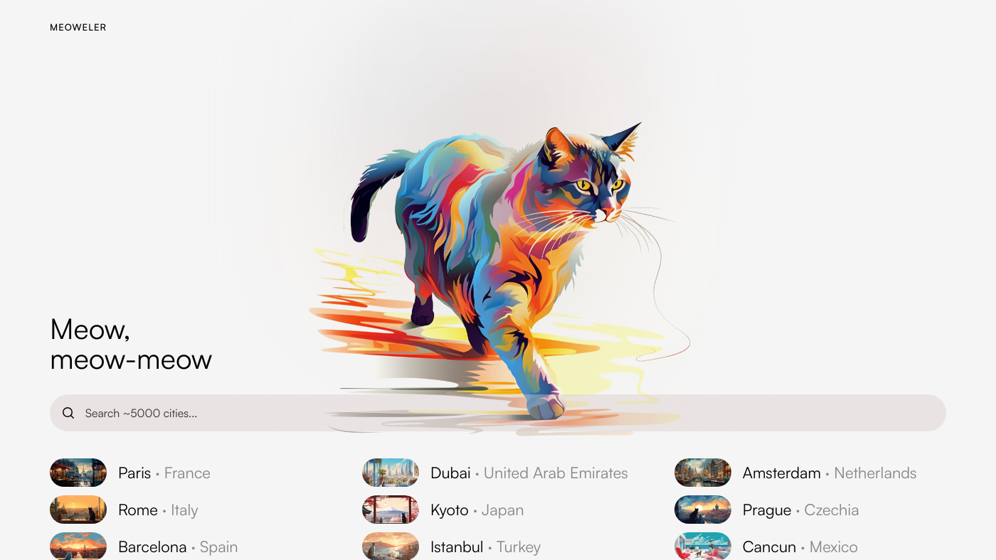 Meoweler Screenshot