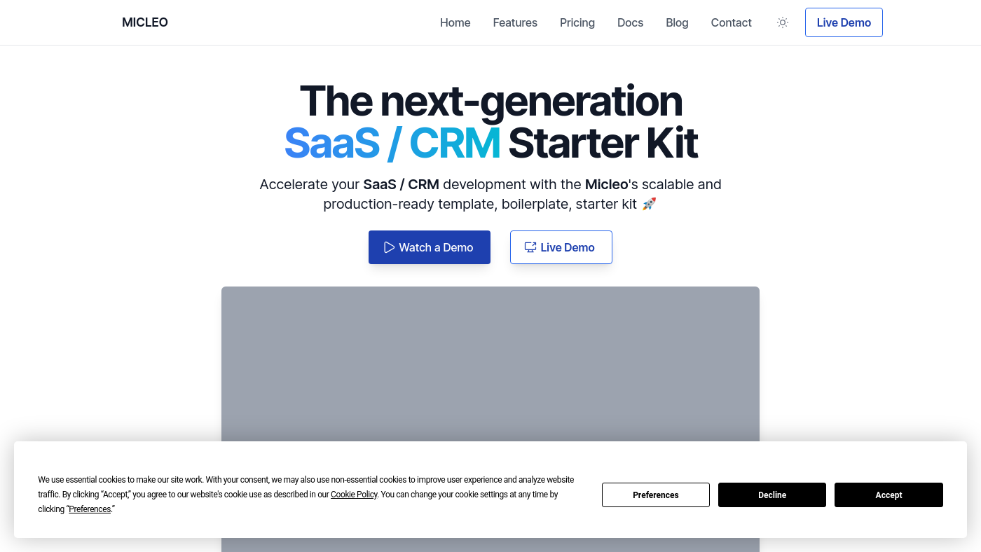 Micleo Screenshot
