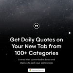 Motivational Quotes Tab