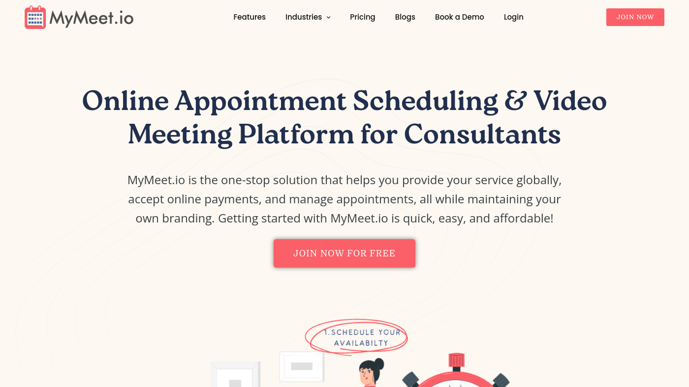 Mymeet Io Screenshot