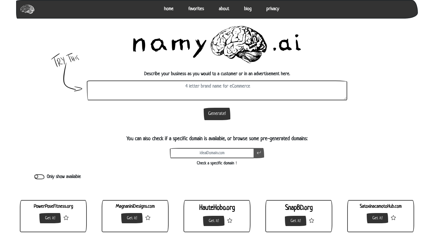 Namy Screenshot