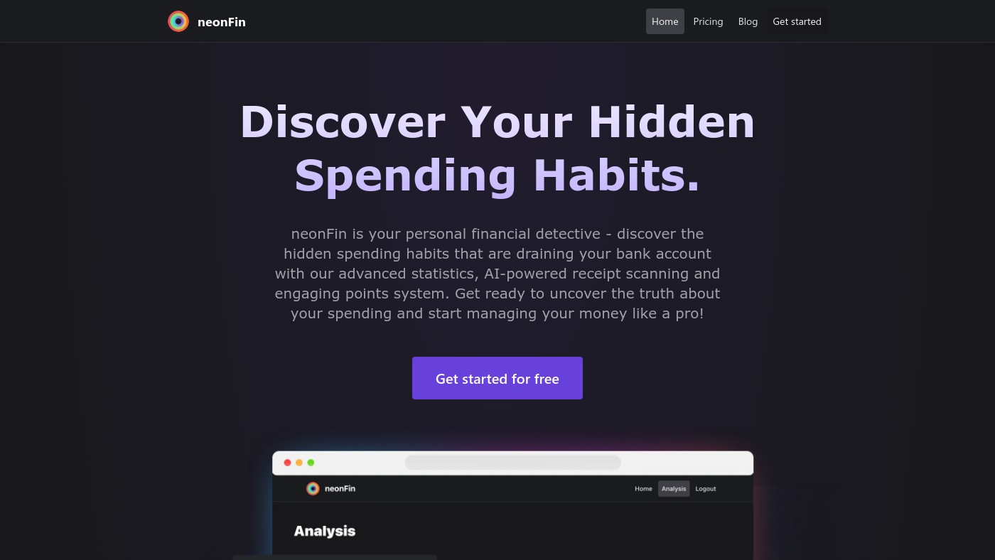 Neonfin Screenshot