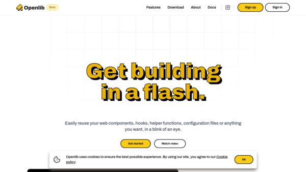 Openlib Website Screenshot