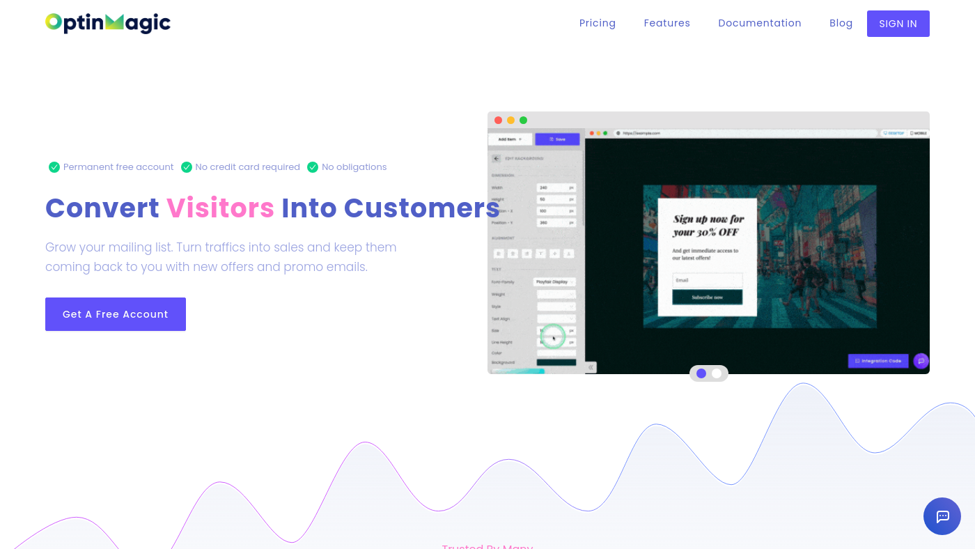 Optinmagic Screenshot