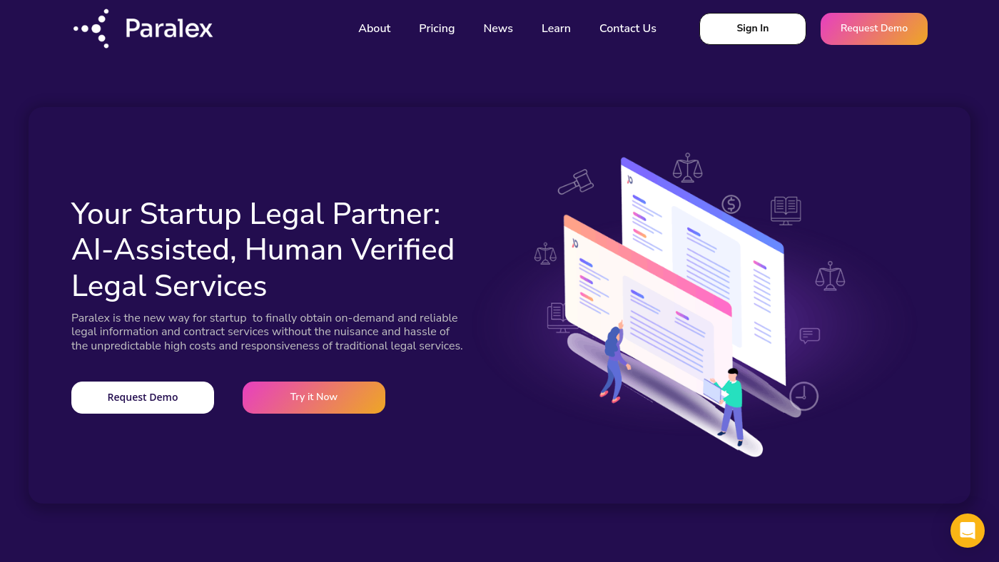 Paralex Ai Screenshot