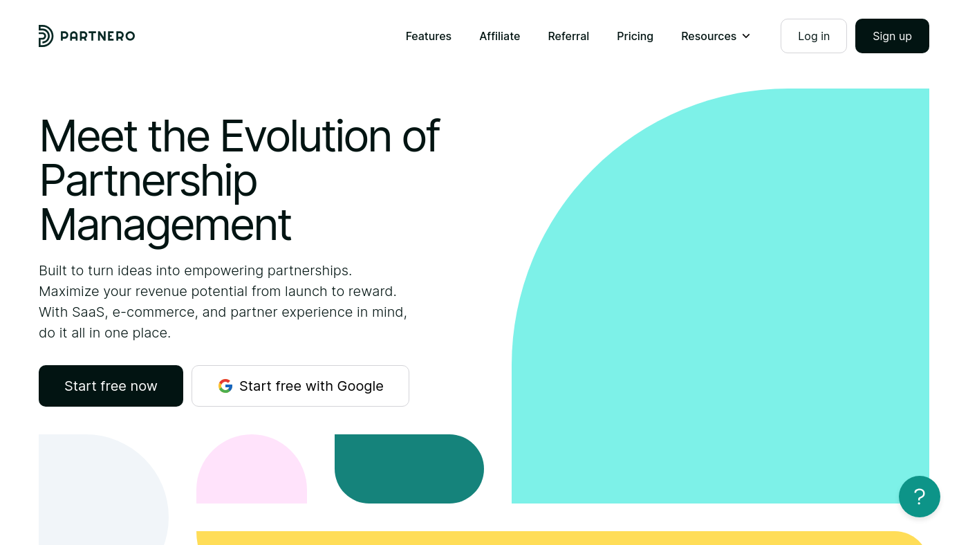 Partnero Screenshot