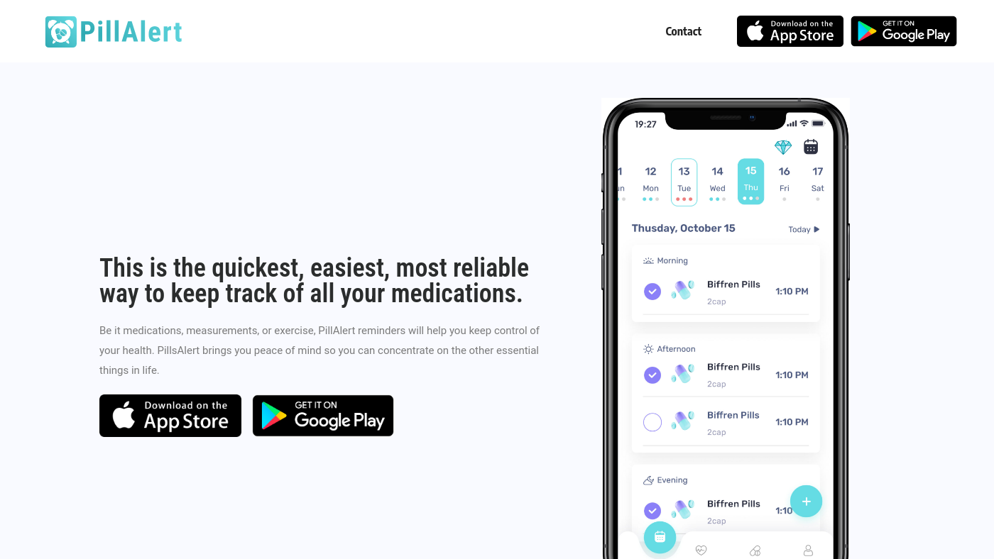 Pillalert Screenshot