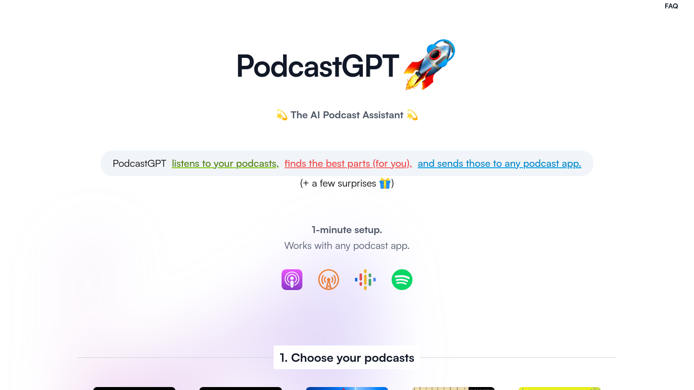 Podcastgpt Screenshot