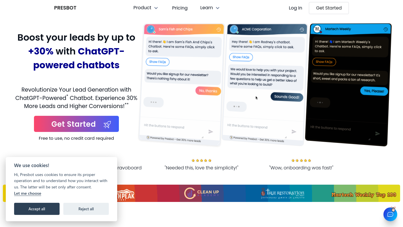 Presbot Screenshot