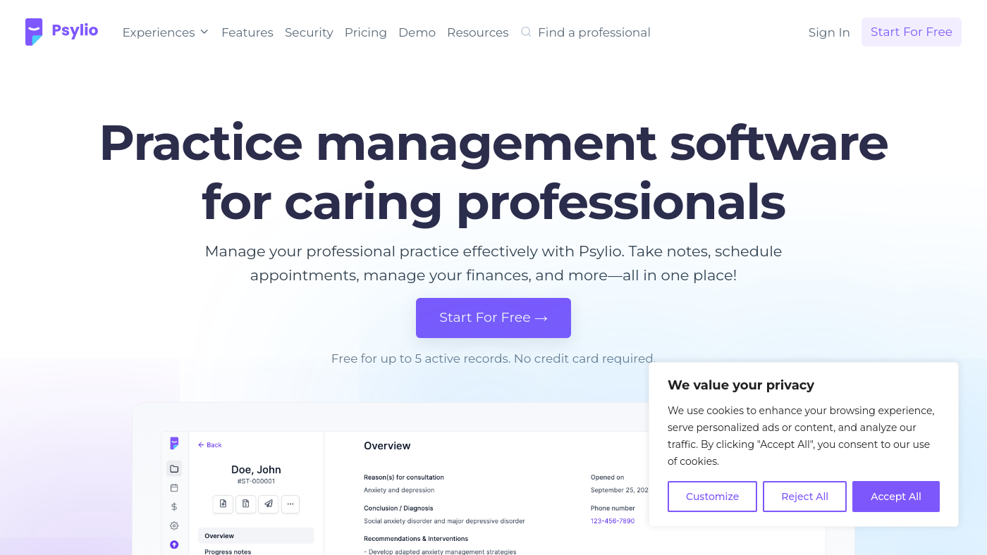 Psylio Screenshot
