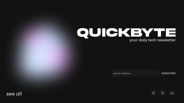 Quick Byte Website Screenshot
