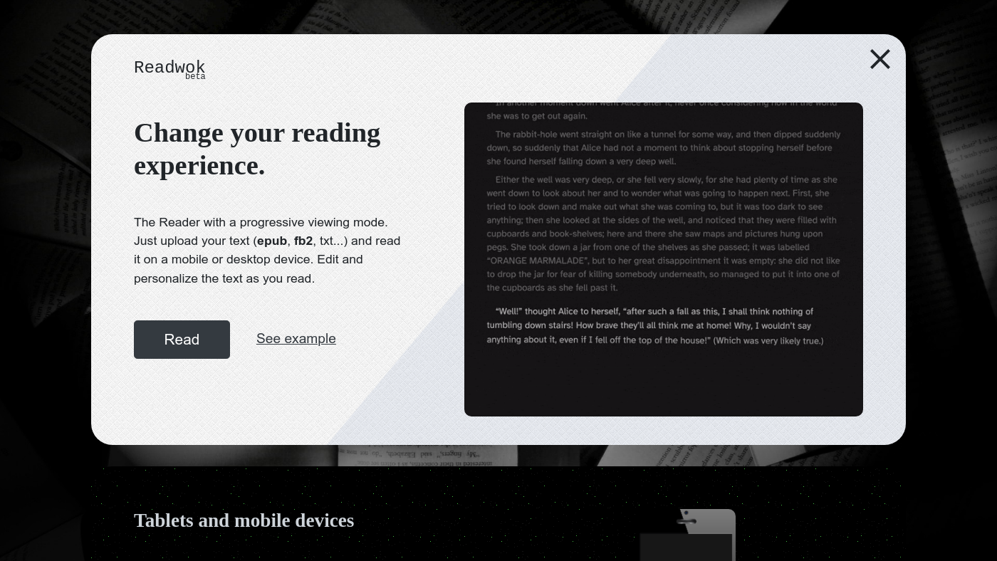 Readwok Screenshot