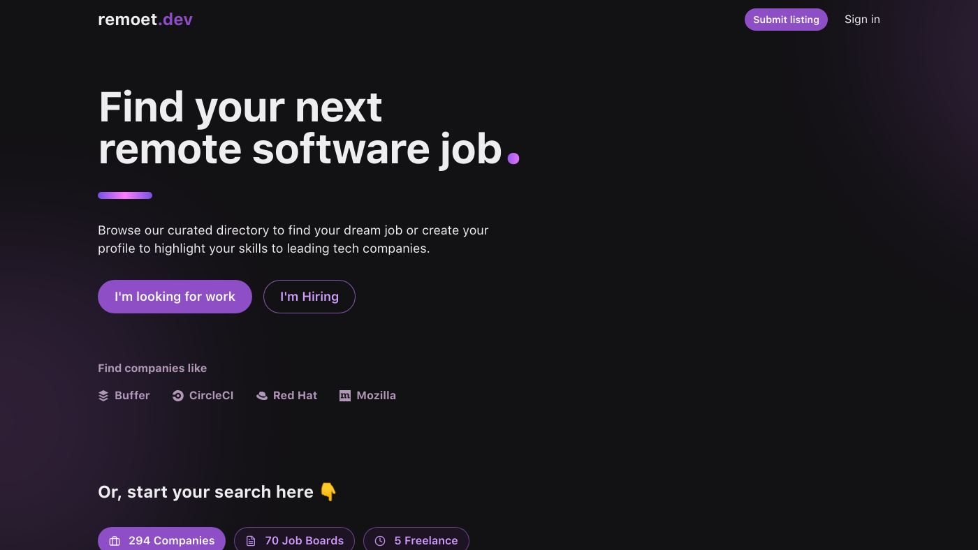 Remoet Dev Screenshot
