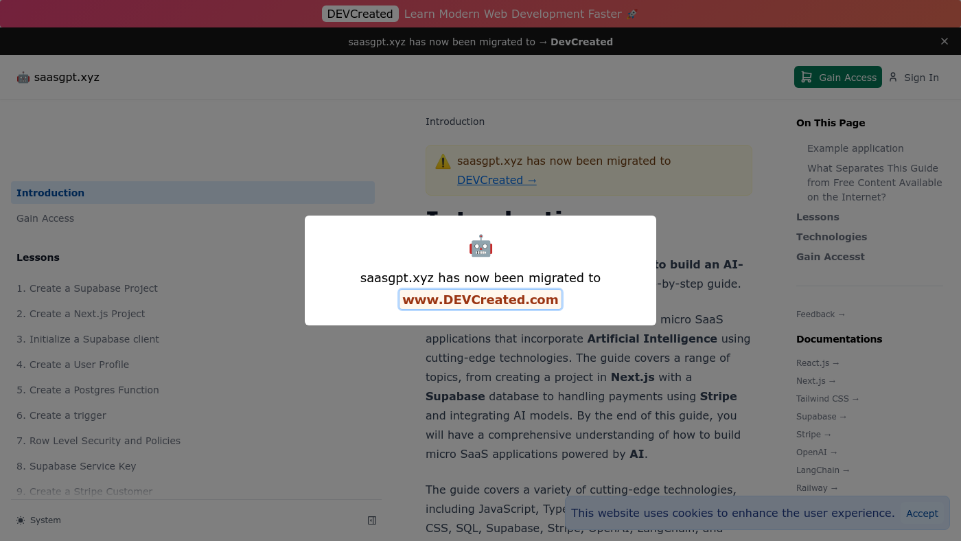 Saasgpt Screenshot