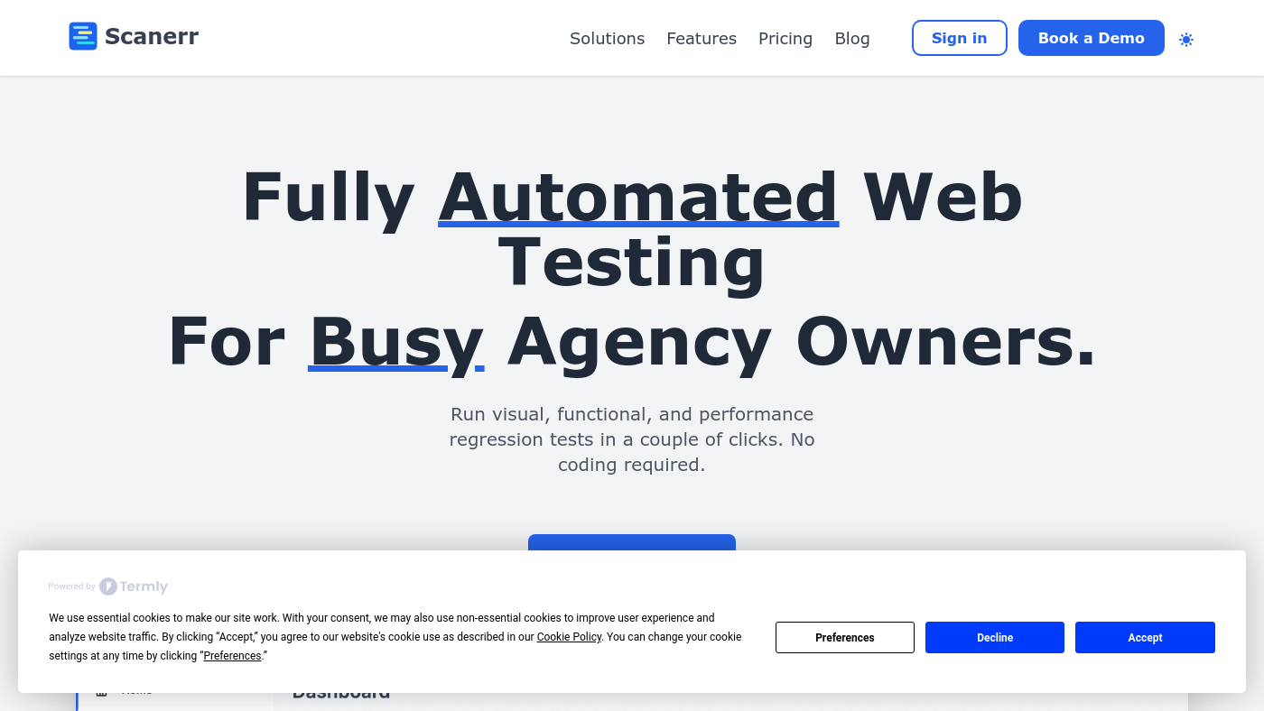 Scanerr Screenshot