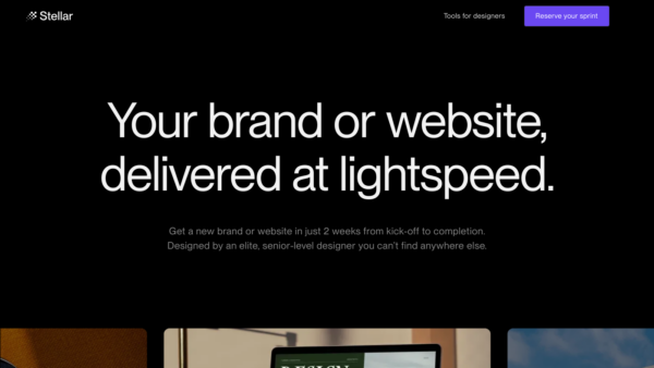 Stellar Website Screenshot