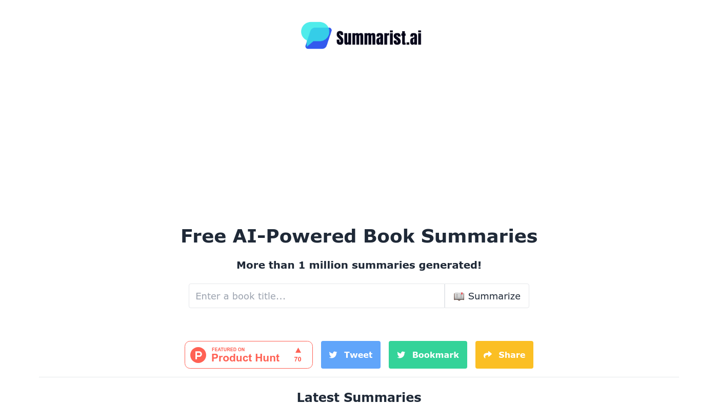 Summarist Ai Screenshot